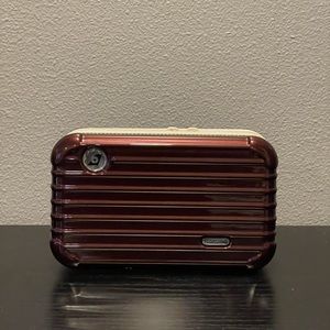 Rimowa travel bag red
